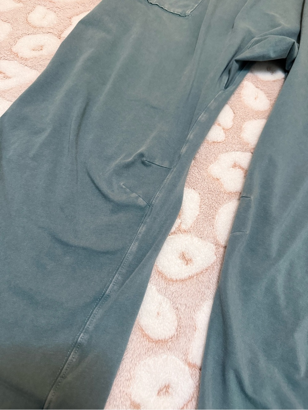 Free People Olive Green Slouchy Pocket Overalls - Picture 5 of 7